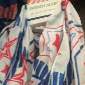 USA Scarf/wrap/saronge/headcover Stars and stripes